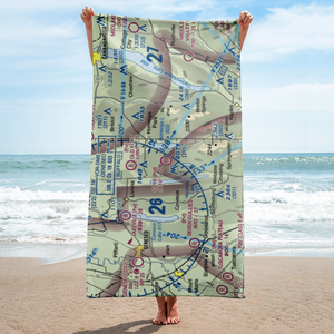 Coye Field (30NY) VFR Sectional Towel