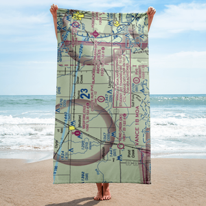 Coyote Run Airport (48OK) VFR Sectional Towel