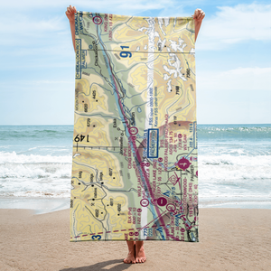 Crag Mountain Airport (52AK) VFR Sectional Towel