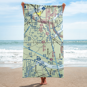 Craig Craft Airport (86NC) VFR Sectional Towel