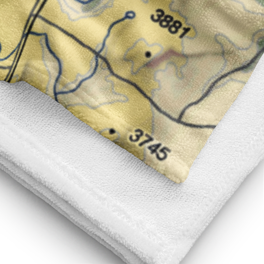 Craigmont Municipal Airport (S89) VFR Sectional Towel 