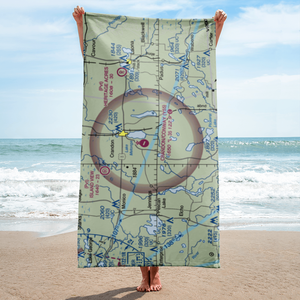 Crandon Municipal Airport (Y55) VFR Sectional Towel