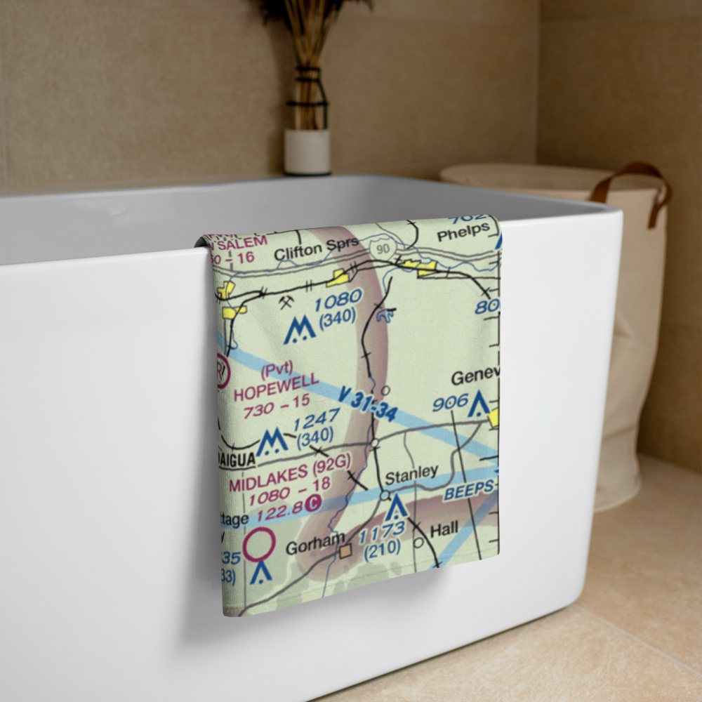 Creekside Airport (D67) VFR Sectional Towel 