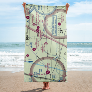 Crescent C Ranch Airport (TX79) VFR Sectional Towel