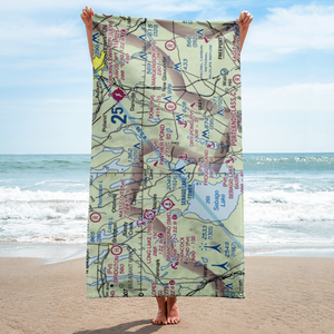 Crescent Lake Seaplane Base (ME01) VFR Sectional Towel