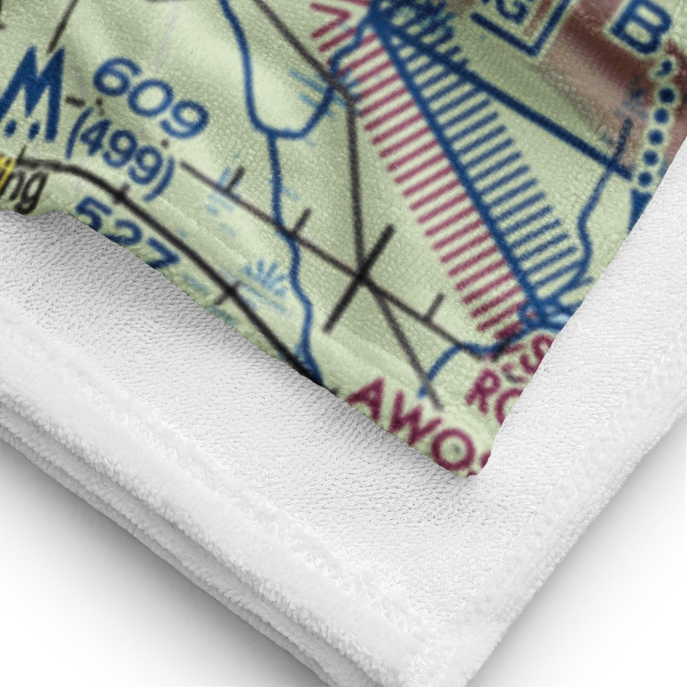 Crews Homestead Ranch Airport (FL01) VFR Sectional Towel 