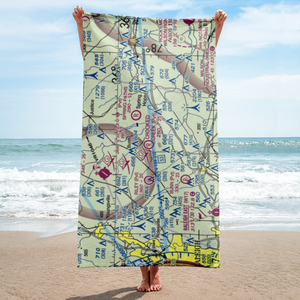 Crooked Creek Airport (7NC5) VFR Sectional Towel