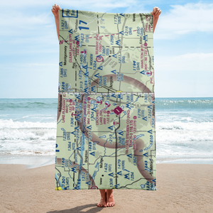 Crooked Lake Seaplane Base (I58) VFR Sectional Towel