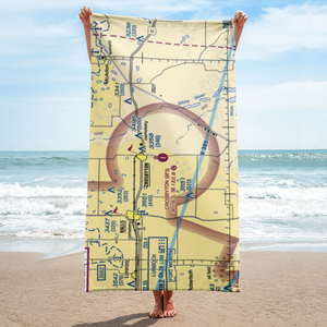 Crosbyton Municipal Airport (8F3) VFR Sectional Towel