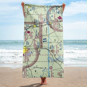 Cross Wind Acres Airport (TE47) VFR Sectional Towel