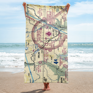 Cross Winds Airport (C72) VFR Sectional Towel