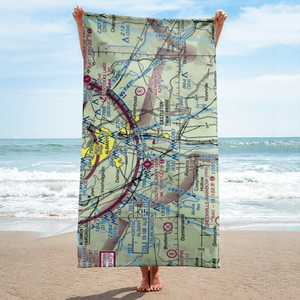 Cross' Farm Airport (4NY4) VFR Sectional Towel