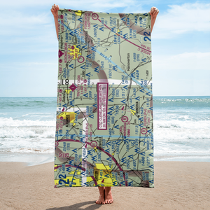 Crosswind Meadows Airport (39OH) VFR Sectional Towel