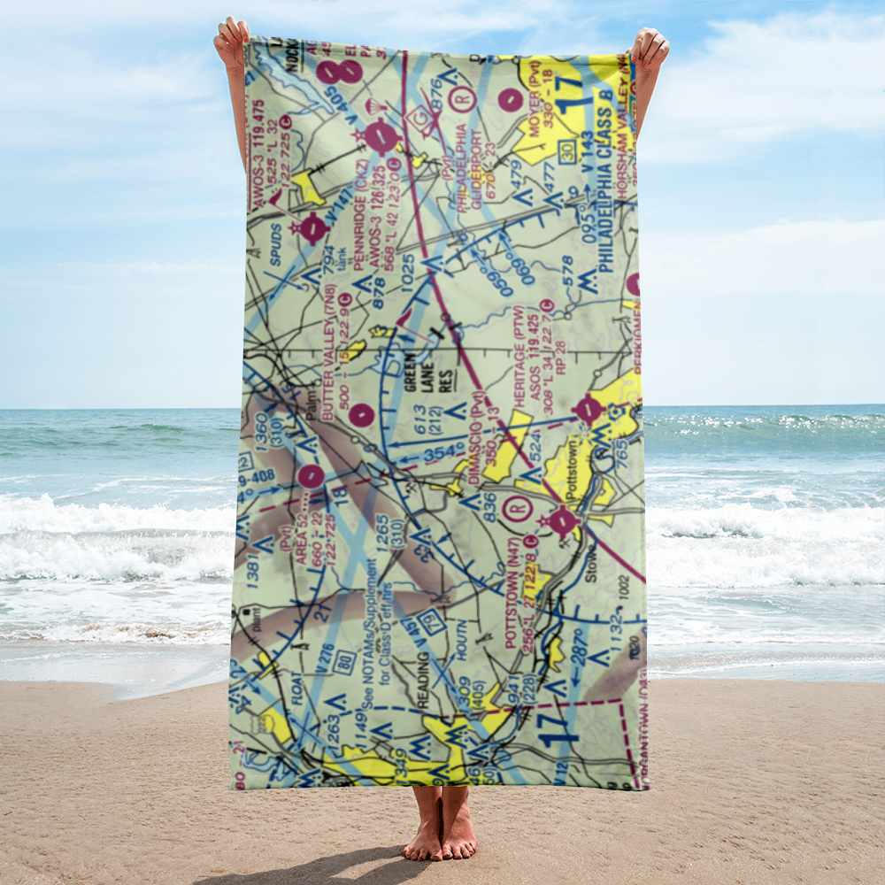 Crosswinds Airfield (PN00) VFR Sectional Towel 