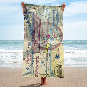 Crosswinds Airport (2CA3) VFR Sectional Towel