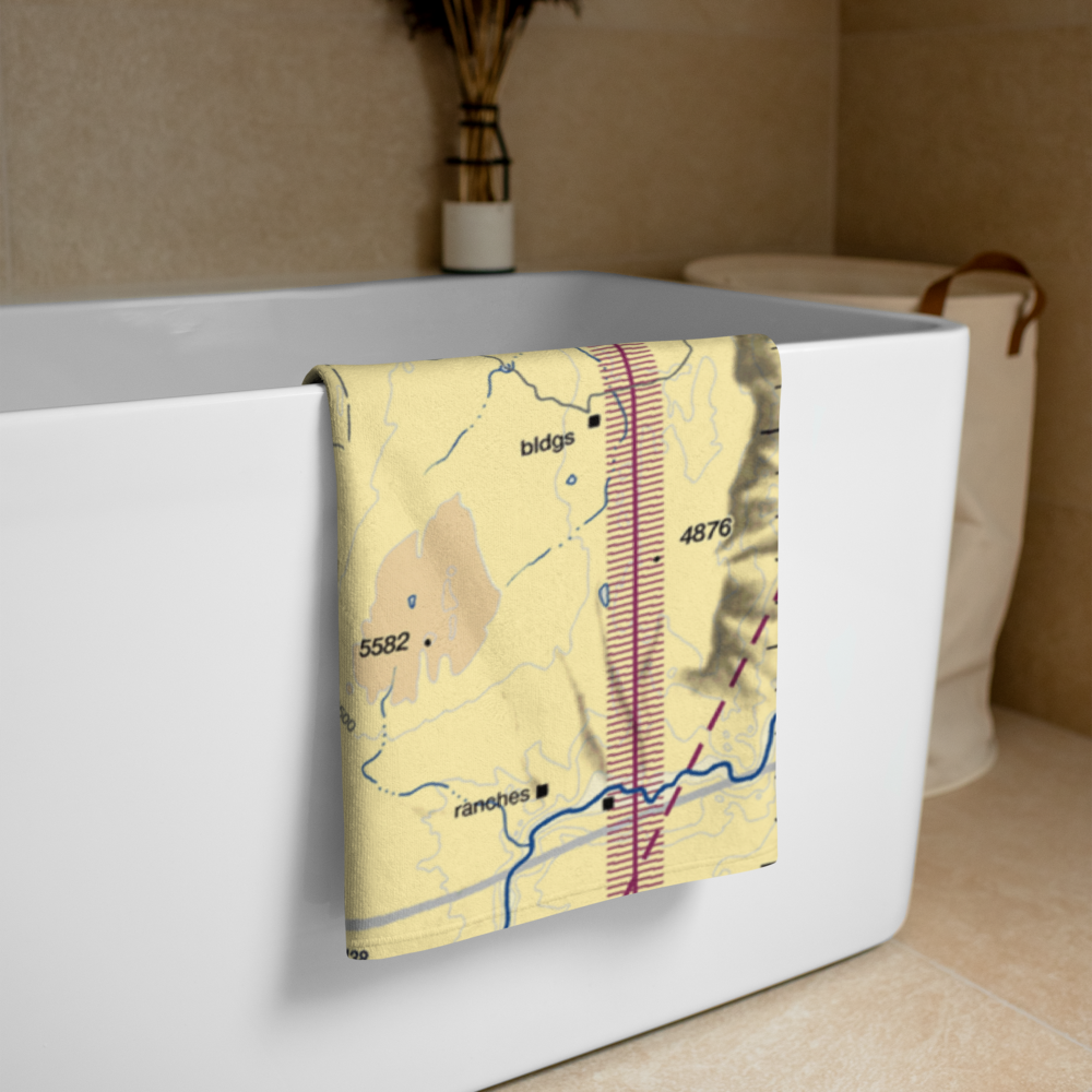 Crowley Ranch Airstrip (78OR) VFR Sectional Towel 