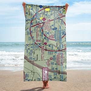 Crystal Lake Airport (5M5) VFR Sectional Towel