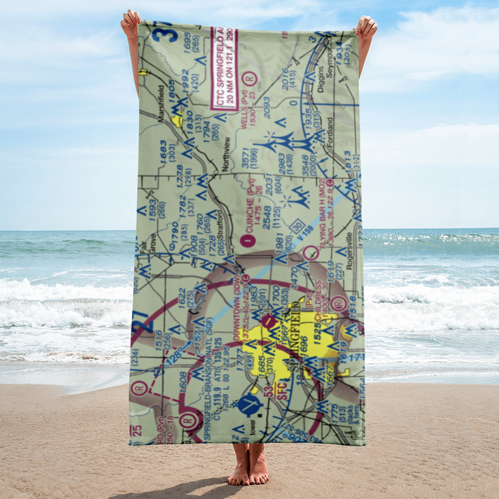 Cuinche Airport (MO01) VFR Sectional Towel 