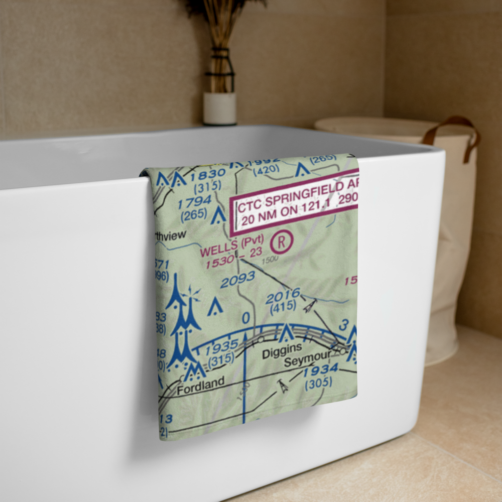 Cuinche Airport (MO01) VFR Sectional Towel 