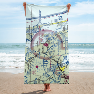 Currituck County Regional Airport (ONX) VFR Sectional Towel