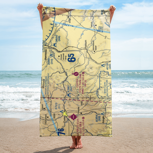 Custer State Park Airport (3V0) VFR Sectional Towel