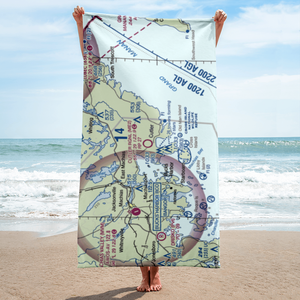 Cutler Regional Airport (ME2) VFR Sectional Towel