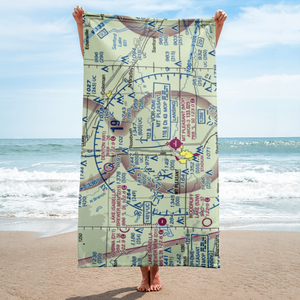 D J Airport (MI44) VFR Sectional Towel