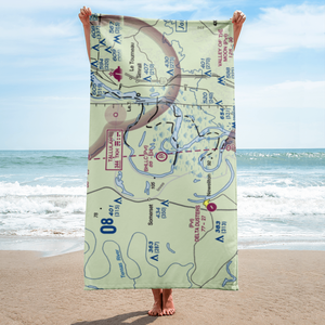 Dale Landing Strip (MS45) VFR Sectional Towel