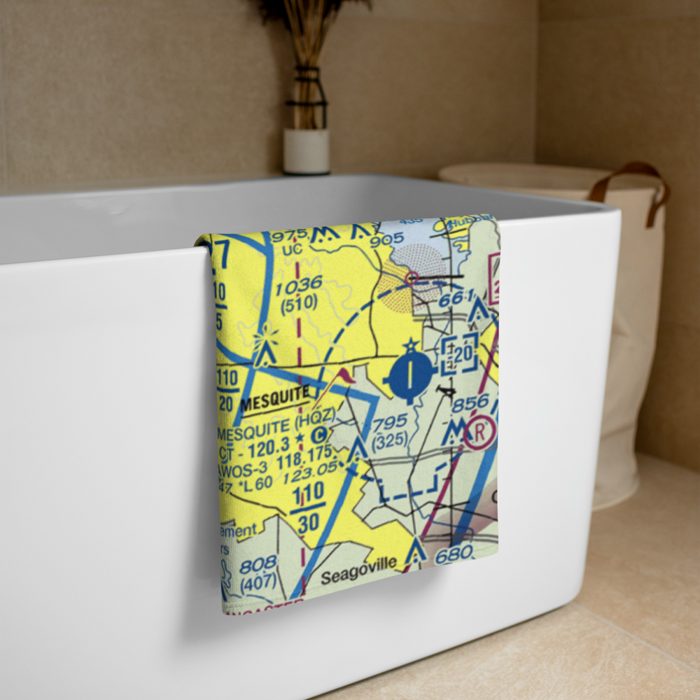 Dallas Cbd Vertiport Heliport (49T) VFR Sectional Towel 