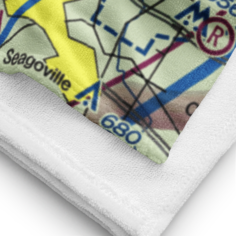 Dallas Cbd Vertiport Heliport (49T) VFR Sectional Towel 