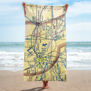 Dan's Airport (4SD4) VFR Sectional Towel