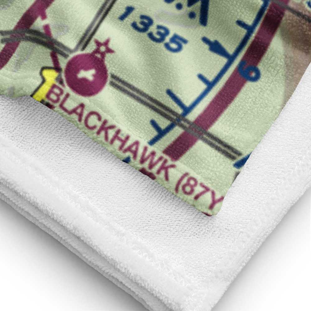 Dane Airport (WI65) VFR Sectional Towel 