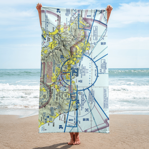 Daniel K Inouye International Airport (HNL) VFR Sectional Towel