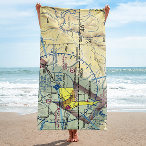 Darcy's Air Strip (83WA) VFR Sectional Towel