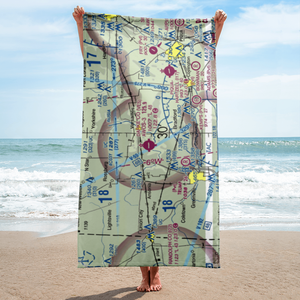 Darke County Airport (VES) VFR Sectional Towel