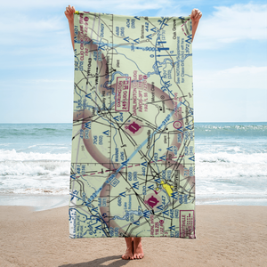 Darlington County Airport (UDG) VFR Sectional Towel