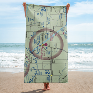 David City Municipal Airport (93Y) VFR Sectional Towel