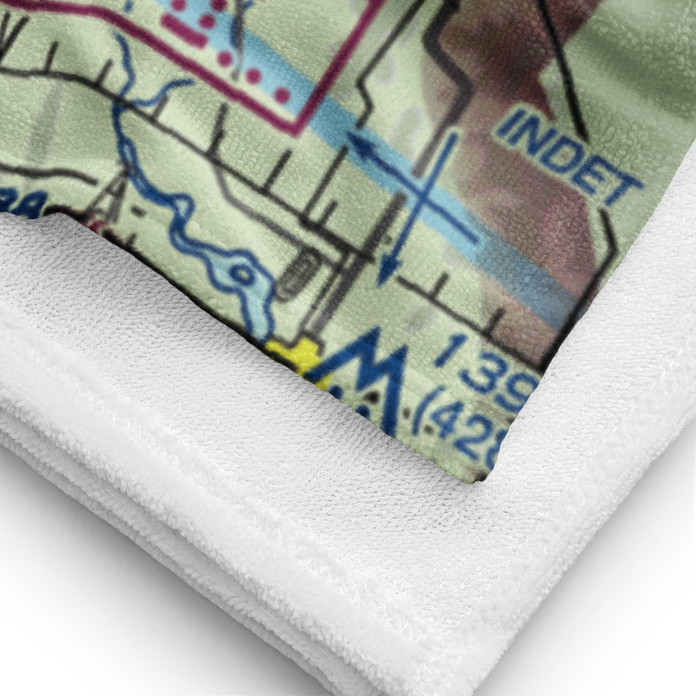 Davis Field (6IA5) VFR Sectional Towel 