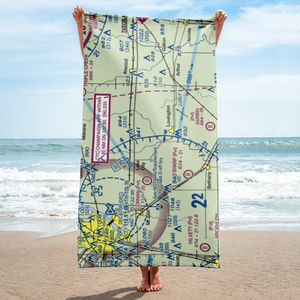 Dawson Farms Airport (0IS4) VFR Sectional Towel