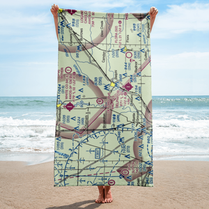 De Ford Airport (4II0) VFR Sectional Towel