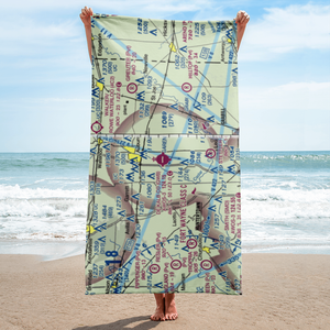 De Kalb County Airport (GWB) VFR Sectional Towel