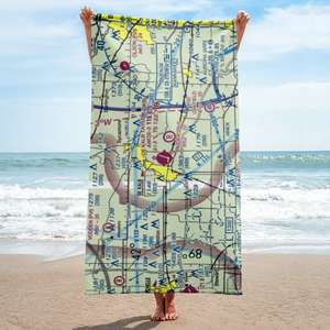 De Kalb Taylor Municipal Airport (DKB) VFR Sectional Towel