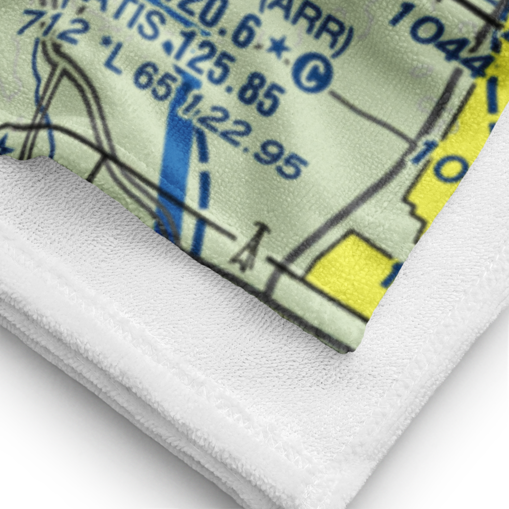 De Kalb Taylor Municipal Airport (DKB) VFR Sectional Towel 