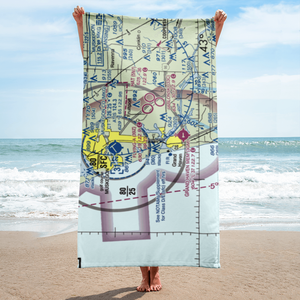 De Witt Property Airport (34MI) VFR Sectional Towel