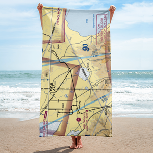 Dead Cow Lakebed Airstrip (HSFIDCL) VFR Sectional Towel