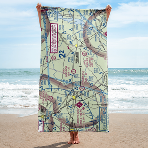 Dead Dog Airport (8NC4) VFR Sectional Towel