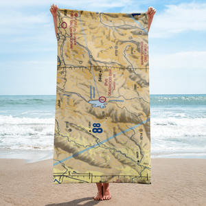 Deadwood Dam Airstrip (ID86) VFR Sectional Towel