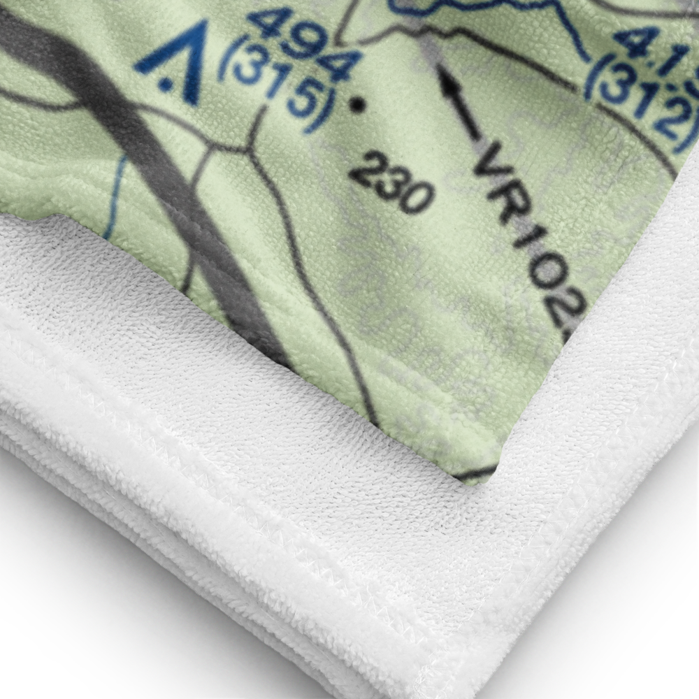 Dean Griffin Memorial Airport (M24) VFR Sectional Towel 