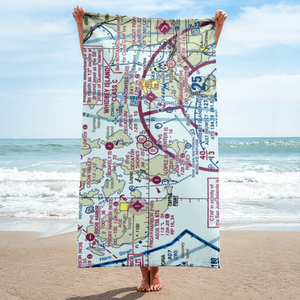 Decatur Shores Airport (DTR) VFR Sectional Towel