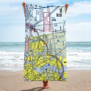 Deep Forest Airport (FD48) VFR Sectional Towel